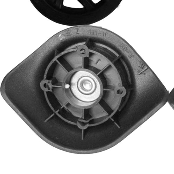 2 個の荷物スーツケースホイールスイベルキャスターホイールスーツケース修理セット柔軟な耐久性簡単にインストール 360 スイベル回転サイレン