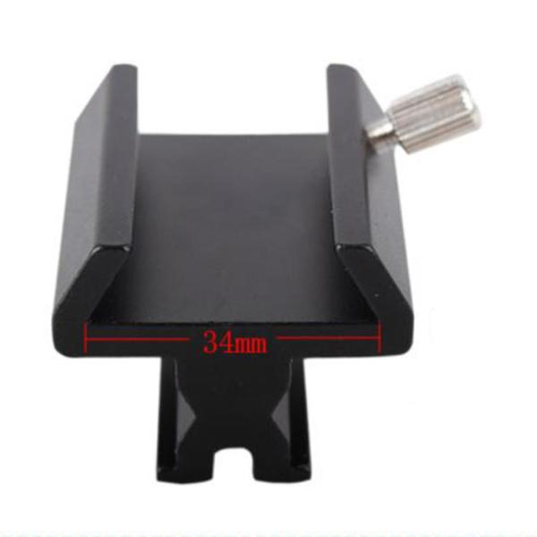 ファインダースコープベースアリ溝ブラケット天体望遠鏡、アクセサリー、ポータブル、天体望遠鏡用ファインダースコープマウントアダプター用品