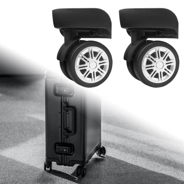 交換用荷物ホイール 2x 荷物スーツケース修理用交換用ホイール スタイル B