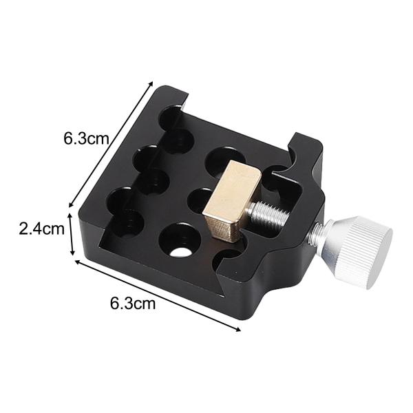 望遠鏡スコープアダプターマウントベースサドルクランプ赤道儀ヘッド望遠鏡とカメラ用のプロフェッショナルユニバーサルアクセサリー