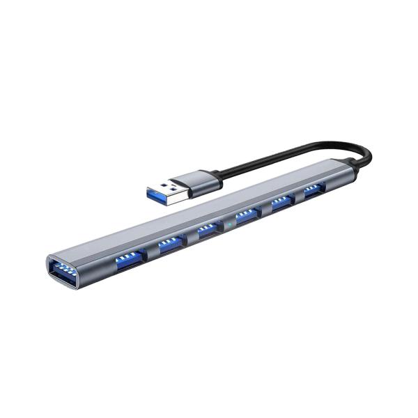 USB 3.0 ハブ オーディオ出力 ラップトップ スプリッター 7 USB ポート USB スプリッター 1 入力 7 出力｜stk-shop｜03