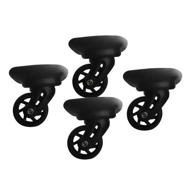 4 個の荷物ホイールトランクホイールミュート耐久性のある柔軟でスムーズな強力な支持力スイベルホイールトロリースーツケースキャスター