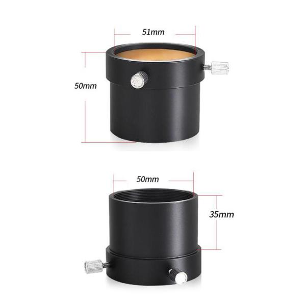 Sct から 2 インチ望遠鏡接眼レンズアダプターリング望遠鏡延長チューブマウント Sct インターフェース望遠鏡アクセサリーコンバーター 8SE 用