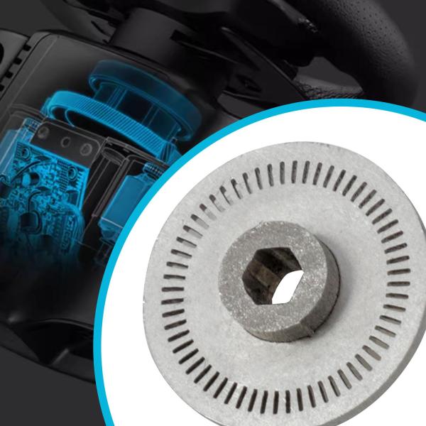 60 スロットステアリングホイールツールパーツゲームホイール修理アクセサリースペアパーツ簡単インストール直接交換