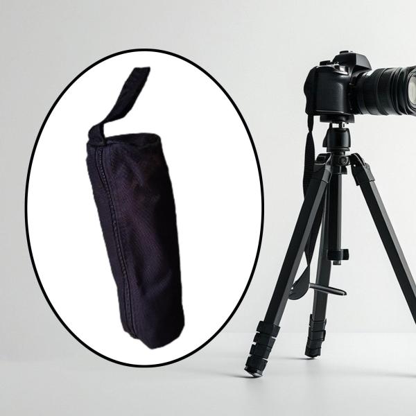 三脚キャリングケースマイクスタンド傘ライトスタンド用ポータブルアクセサリー8cmx8cmx27cm