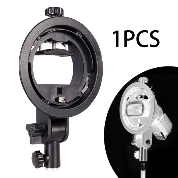 Sタイプブラケットアクセサリー フラッシュライトスピードライト用 スヌートフラッシュスヌートソフトボックス 15.5cmx4.5cmx26.5cm