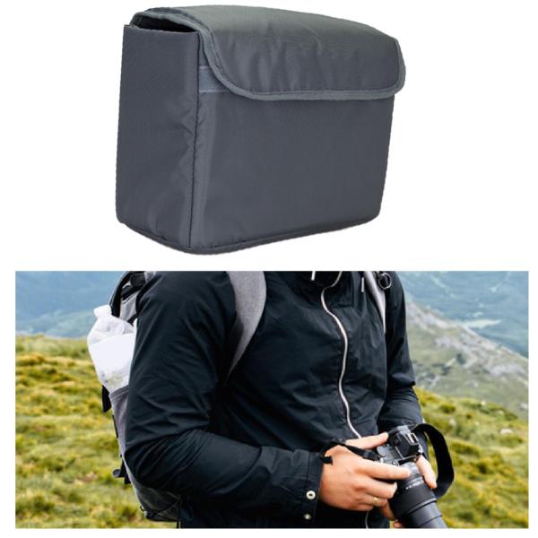 カメラバッグインサート 保護バッグインサート 写真機材スペアパーツ収納バッグ カメラインナーケース DSLR SLRカメラ用