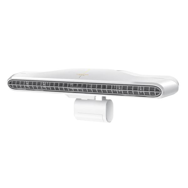 個人用冷却ファン 39cm クリップオン コンピューターファン デスクトップ PC オフィス キャンプ用 ホワイト