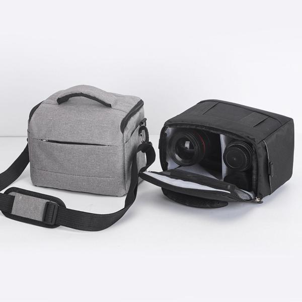 カメラバッグ 保護ボックス 100D 200D 旅行用 1100D 1200D グレー 小