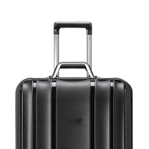 スーツケースのプルハンドル、ネジとドライバー付き、頑丈なトロリーケースハンドル、グレー