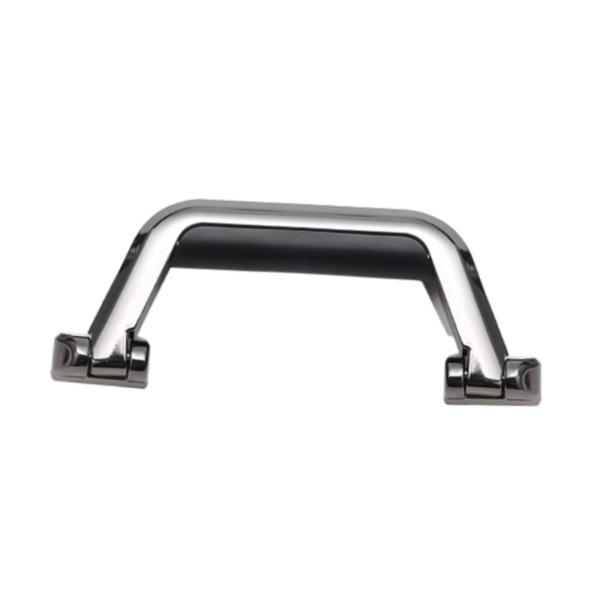 スーツケースのプルハンドル、ネジとドライバー付き、頑丈なトロリーケースハンドル、グレー