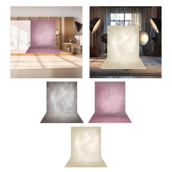 背景幕 7 フィート x 5 フィート 高性能 実用的 写真撮影用小道具 ポートレートブース用 ホワイト