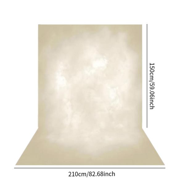 背景幕 7 フィート x 5 フィート 高性能 実用的 写真撮影用小道具 ポートレートブース用 ホワイト