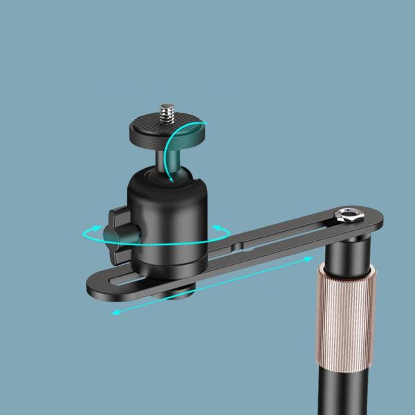 プロジェクタースタンド鉄ベッドサイドソファプロジェクターマウントベースホームムービーステージ小型三脚ヘッド