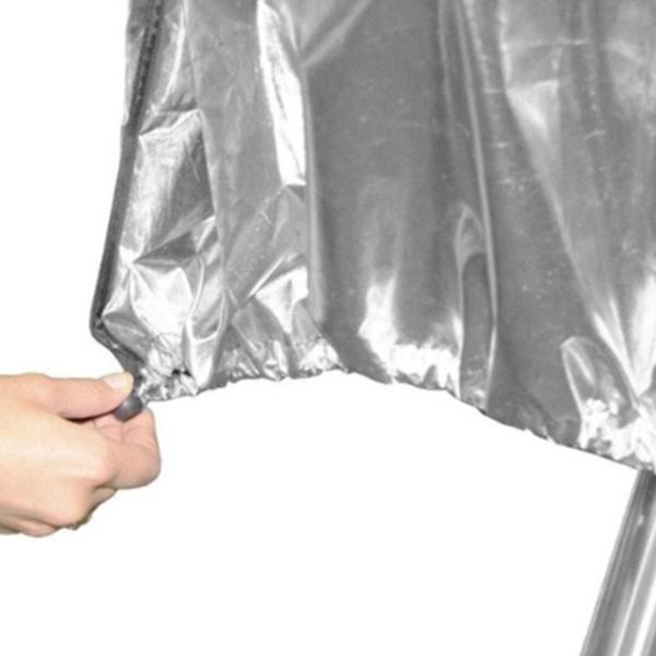 望遠鏡カバー 厚手 調節可能 引き紐 防水プロテクター 屋外用 120x160cm