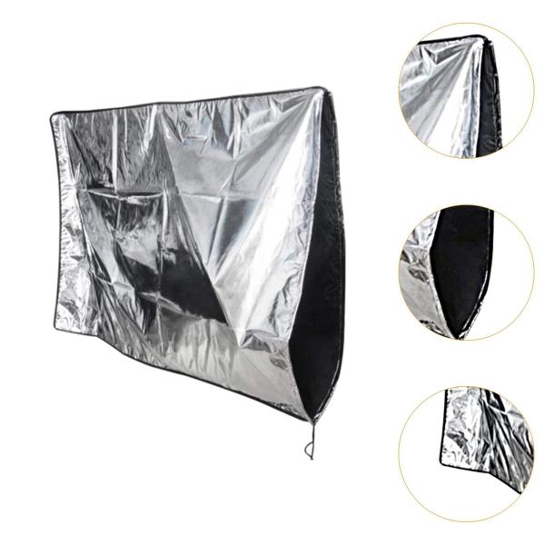 望遠鏡カバー 厚手 調節可能 引き紐 防水プロテクター 屋外用 120x160cm