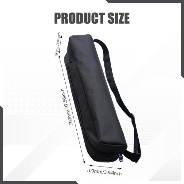 三脚キャリングケース 大型三脚キャリングバッグ 音楽スタンド カメラブーム用 70cmx10cmx10cm