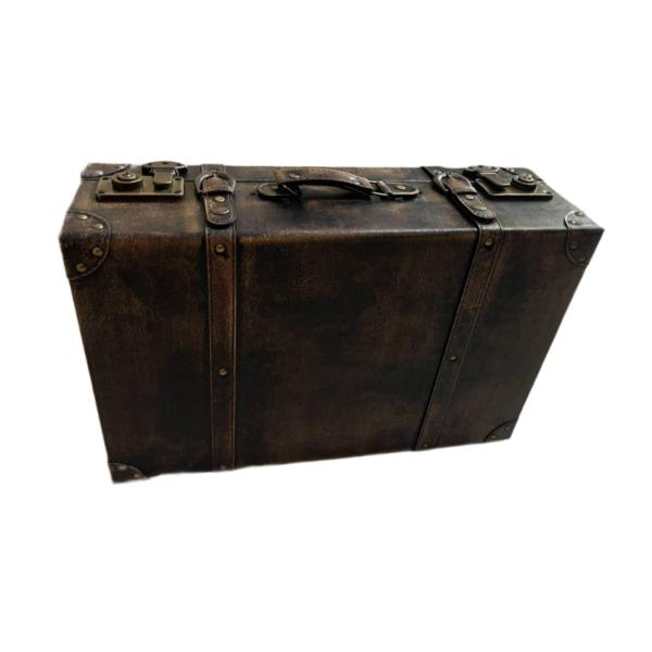 ヴィンテージスーツケース テーブルデコレーション ポータブルラゲッジスーツケース ホームトラベル 女の子用 L