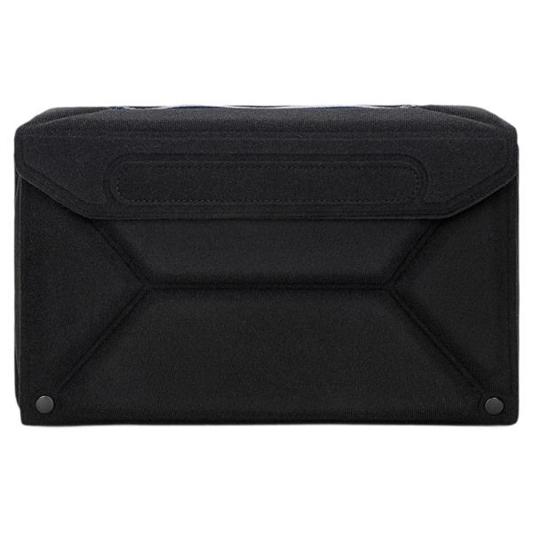 折りたたみ式カメラインサートバッグ ポータブル保護コンパートメント 旅行 耐衝撃 ブラック L