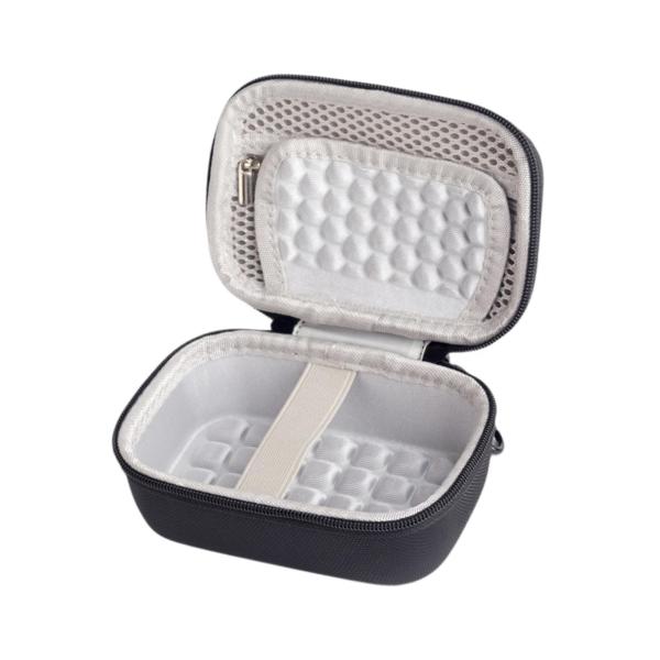 カメラパッド入り収納バッグ、コンパクトなソフトパッド入りカメラバッグ、写真家、ハイキング、アウトドア、初心者向けのハードEVAケース