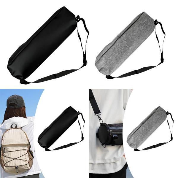 三脚キャリングケースポーチ カメラギア 写真 フォトスタジオ スピーカー用 ブラック 35cmx7cm