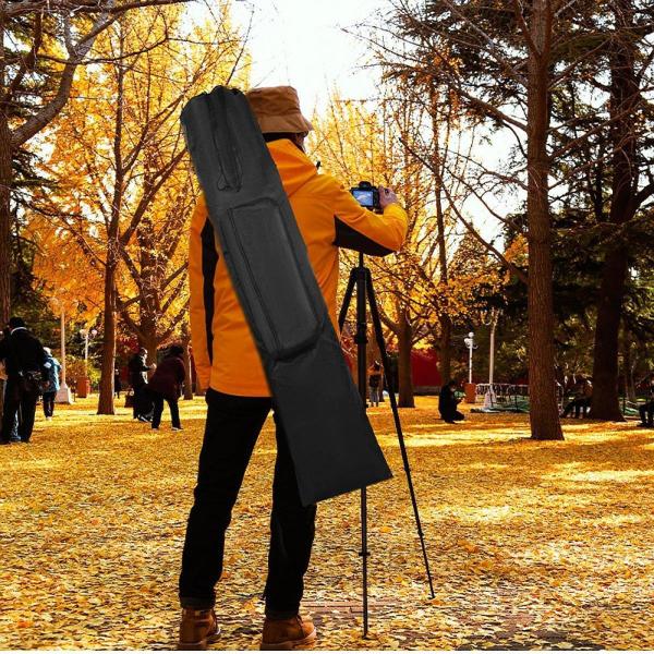 三脚ケースバッグ 収納バッグ ナイロン製 頑丈ハンドル ストラップ付き 写真撮影用 写真スタジオ フラッシュライトスタンド 三脚スタンド