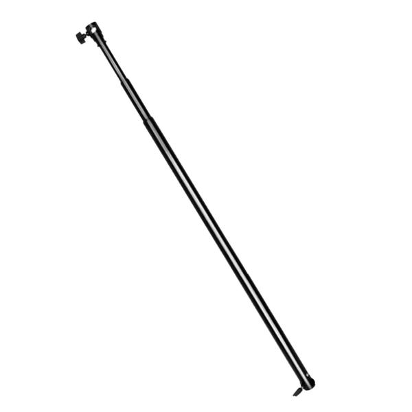 バックドロップスタンドクロスバー背景サポートバー伸縮式7フィート頑丈な背景サポートクロスアームカーテンウェディングデコレーション用