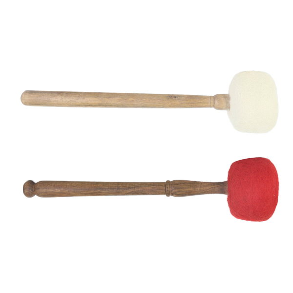 レッド 歌うボウルハンマー ウールフェルトハンマー