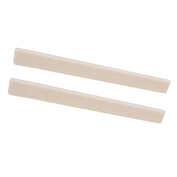 2本 ギターナット クラシックギターナット 全2サイズ - 84x2.5x7.8mm