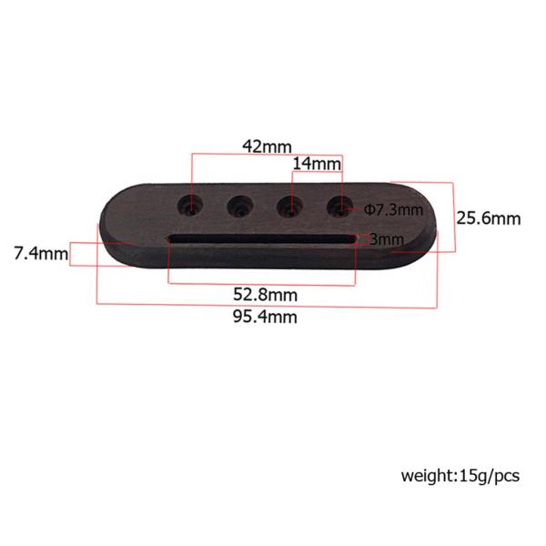 ウクレレギターブリッジローズウッドブリッジギターの交換部品