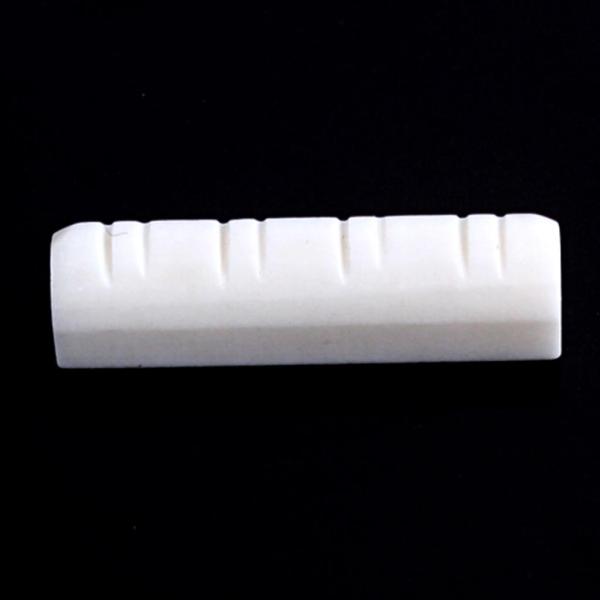 ギターナット エレキ ギターブリッジ サドル 牛骨 28×5×7 Mm 8弦マンドリンクギターに適合