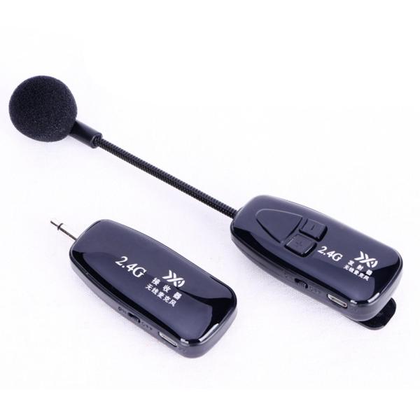 Tie Clip Mic Lapel Lavalier 2.4G Microphone for iPhone iPad iPod Smart