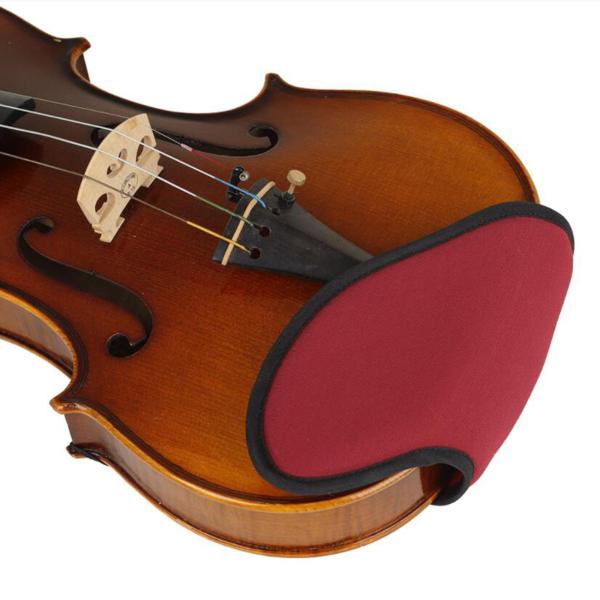 コットンバイオリンショルダーレストソフトバイオリンチンレスト初心者向けレッド