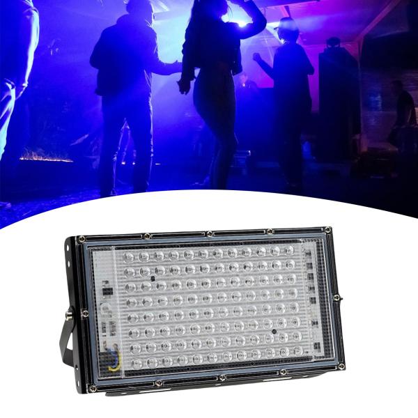 アートペインティンググローパーティー用紫外線フラッドエフェクトライト低消費量100W