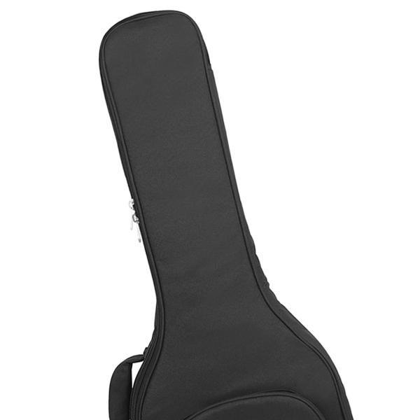 エレキギターブラック用の調節可能なショルダーストラップ付きギターケースバックパック