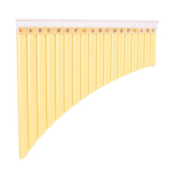 パンパイプ Cキー 木管楽器 初心者向け 弾きやすい樹脂製