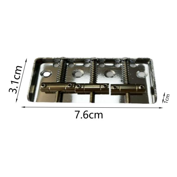 固定ハードテイル テールピース ブリッジ   ギター  アクセサリー アージェント用