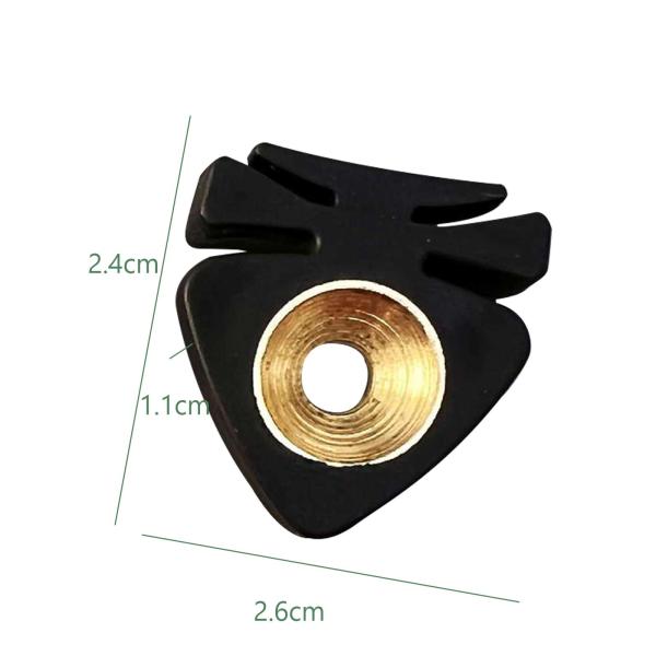 ヴァイオリンミュート 耐久性に優れたアクセサリー 楽器に簡単取り付け ブラック