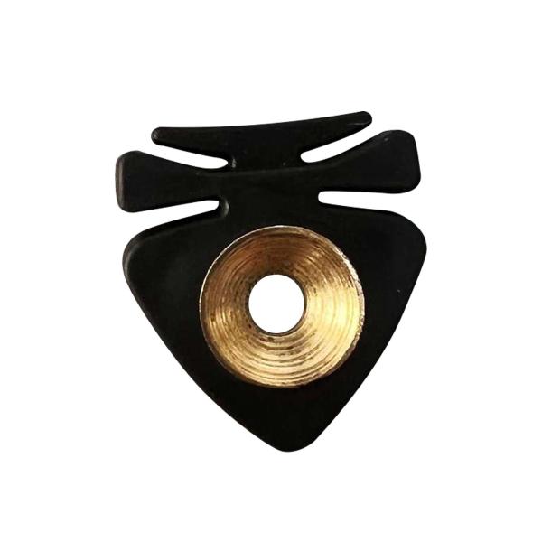 ヴァイオリンミュート 耐久性に優れたアクセサリー 楽器に簡単取り付け ブラック