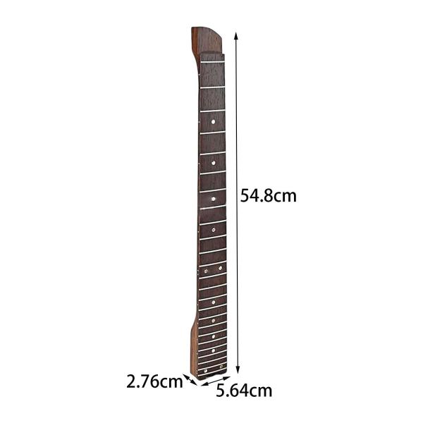 未完成ギターネック指板楽器部品 24 フレット指板ギフト DIY