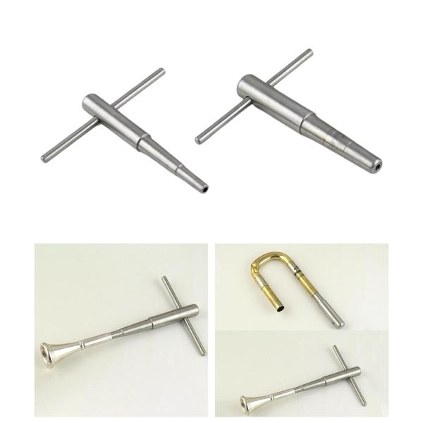 ラチェット タップ レンチ スチール タッピング ラチェット ハンドツール トロンボーン トランペット用 1.3cm