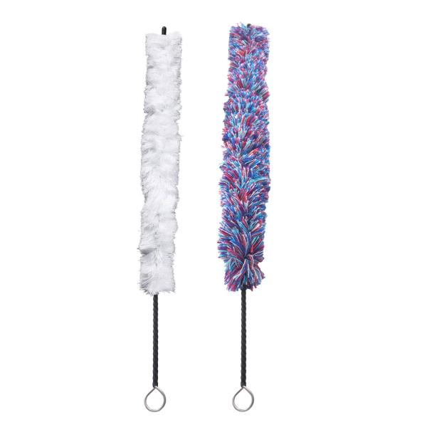 フルート クラリネット コットン クリーニング ブラシ 耐久性のある楽器部品ポータブル マルチカラー