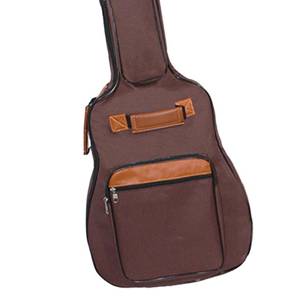 プロフェッショナルエレクトリックベースギターバッグ 調節可能なストラップ付き 厚手のパッド入り保護収納バックパック 防水ポータブルベースギグ