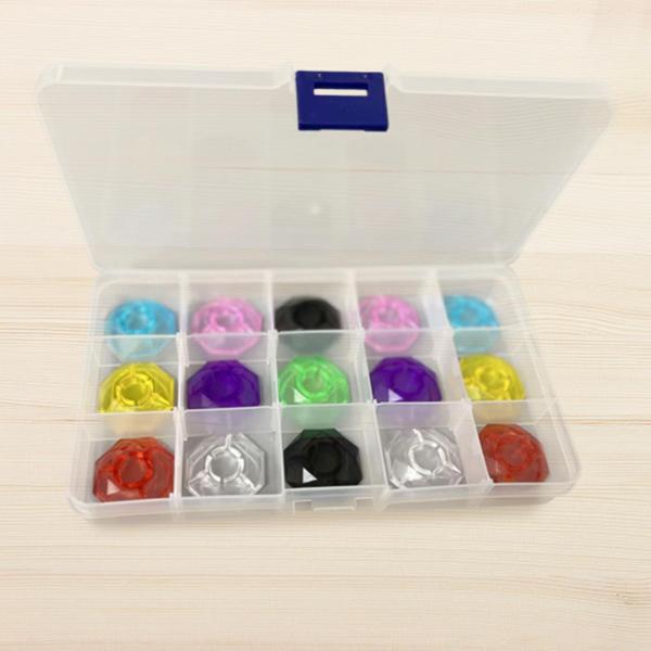 15x エレキギターエフェクトペダルフットスイッチフットネイルキャップ耐久性のあるフットボードオクタゴン