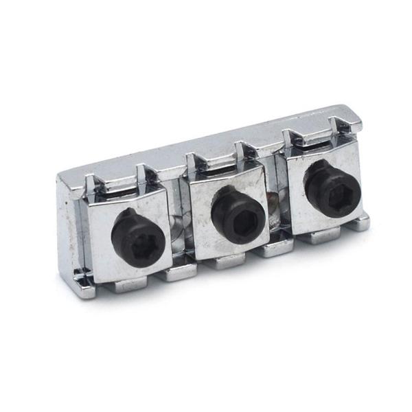 43mm ギターロックナット エレキギタートレモロブリッジ用 耐久性あり アージェント交換用
