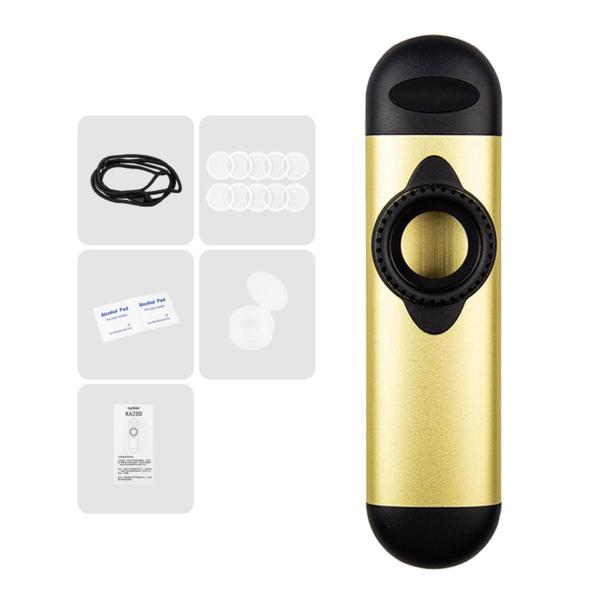 メタル カズー フルート ポータブル カズー フルート ヴァイオリン ギター アコースティック楽器 金色