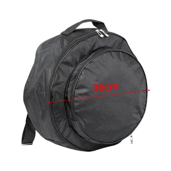 ドラムバッグ 厚手コンテナ ブラック ドラムケース スネアドラム用 タムドラム バスドラム 36cmx36cm