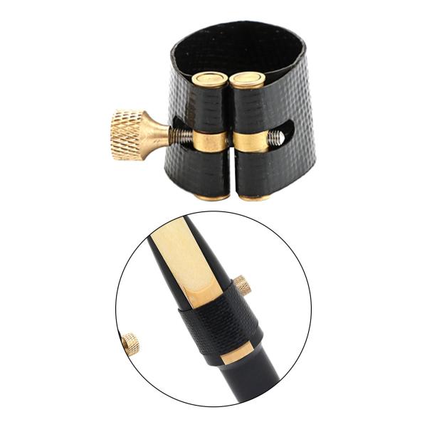 アルトサックス リガチャー 耐久性のあるサクソフォン リガチャー ファスナー テナー クラリネット サックス スタイル A