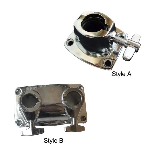 バスドラム タムマウントブラケット パーカッションドラムアクセサリー ドラムホルダー ベースプレート スタイルA