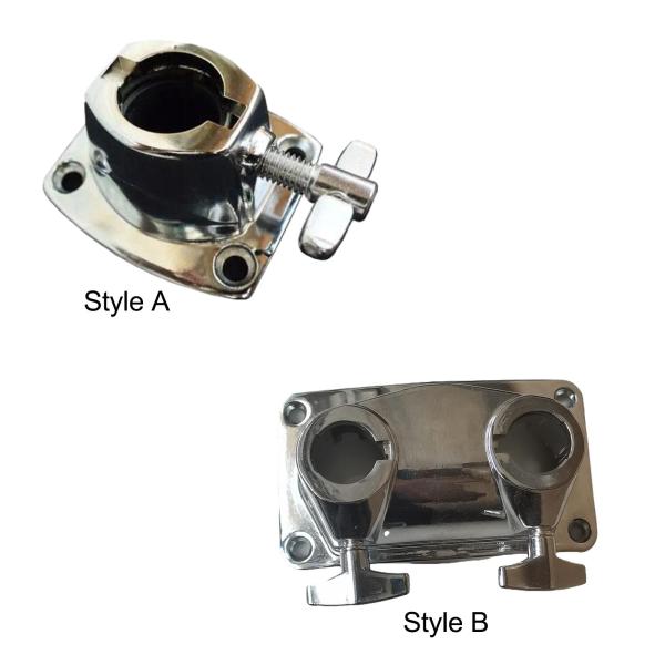 バスドラム タムマウントブラケット パーカッションドラムアクセサリー ドラムホルダー ベースプレート スタイルA